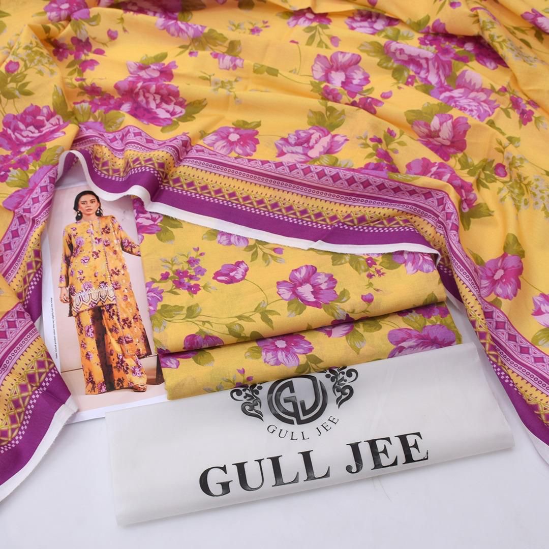 Gull Jee 3pc Lawn Printed