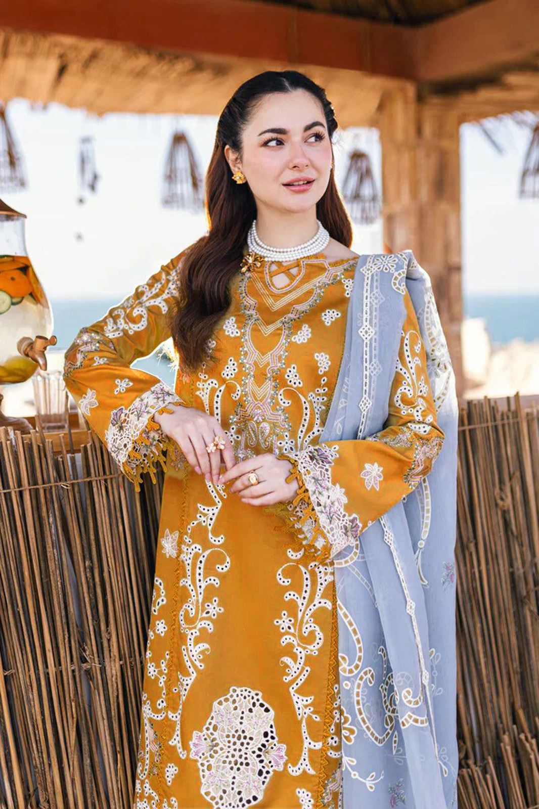 Women Embroidery Dress With Dupatta Unstitched